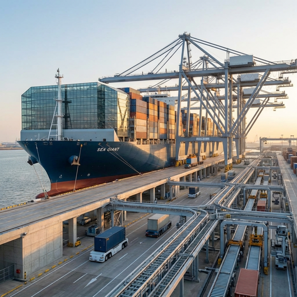 Cargo ship transportation